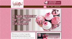 Desktop Screenshot of crowleycupcakes.com